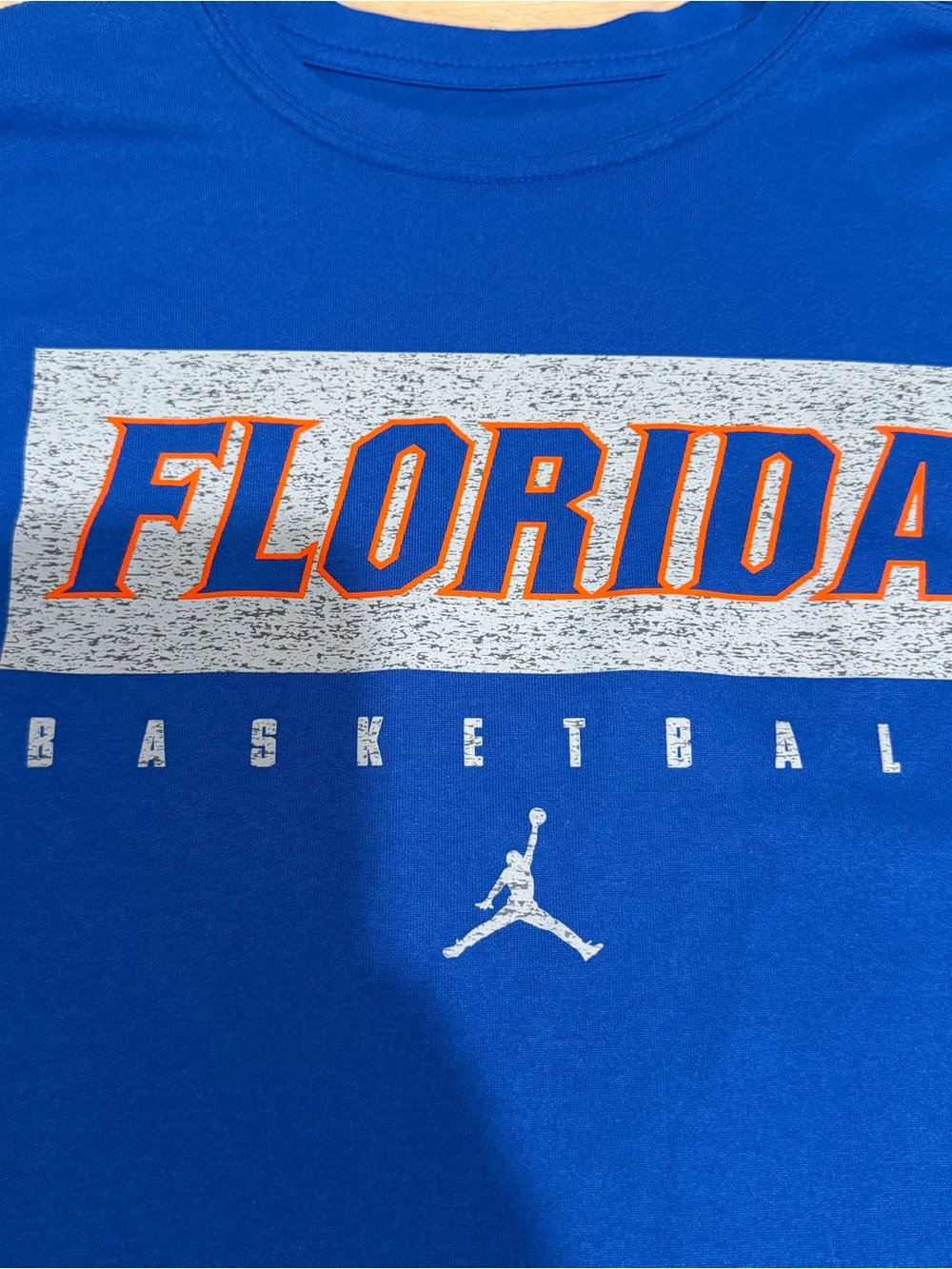 University of Florida Gators basketball Nike Dri Fit kids shirt M boys youth
